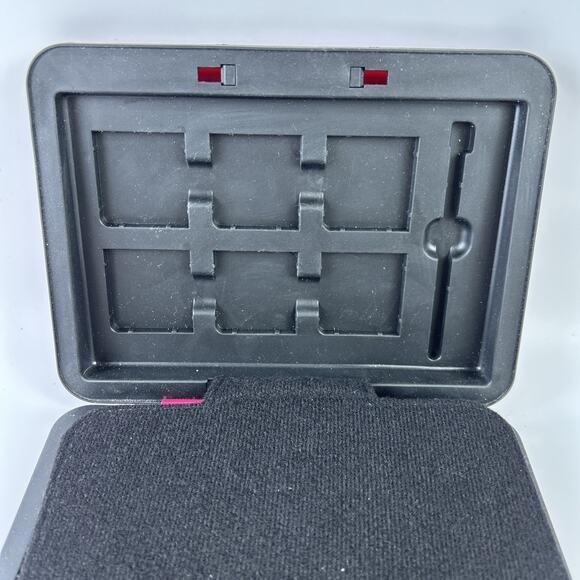 Nintendo DS Pink Hard Shell Travel Case 6 games slots, stylus slot - Picture 4 of 9